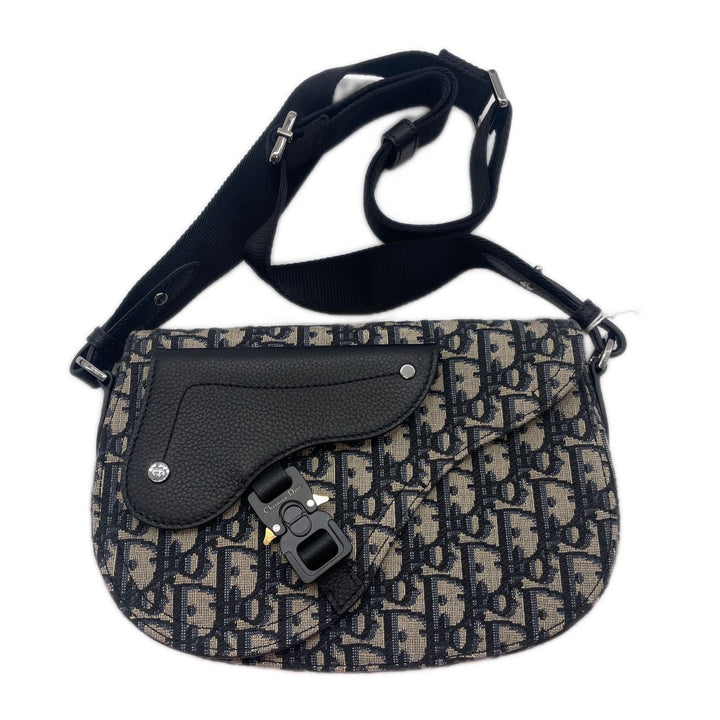 Christian Dior Oblique Saddle Messenger Bag DR220