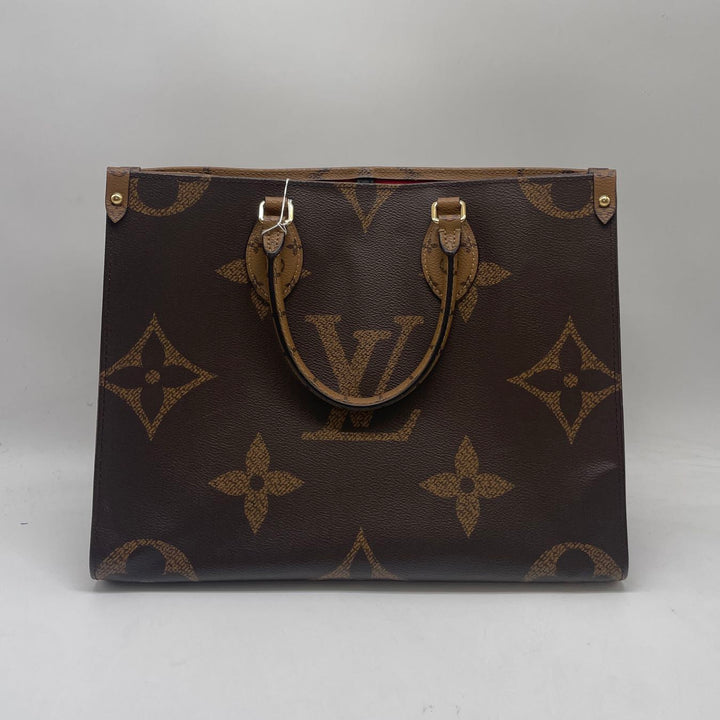 Louis Vuitton On the Go Reverse MM Tote Bag Microchip LV1067