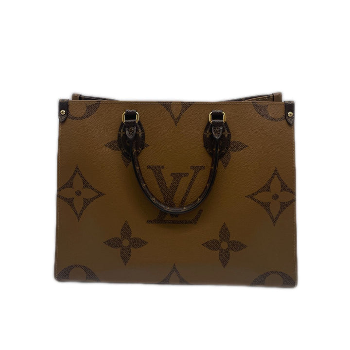 Louis Vuitton On the Go Reverse MM Tote Bag Microchip LV1067