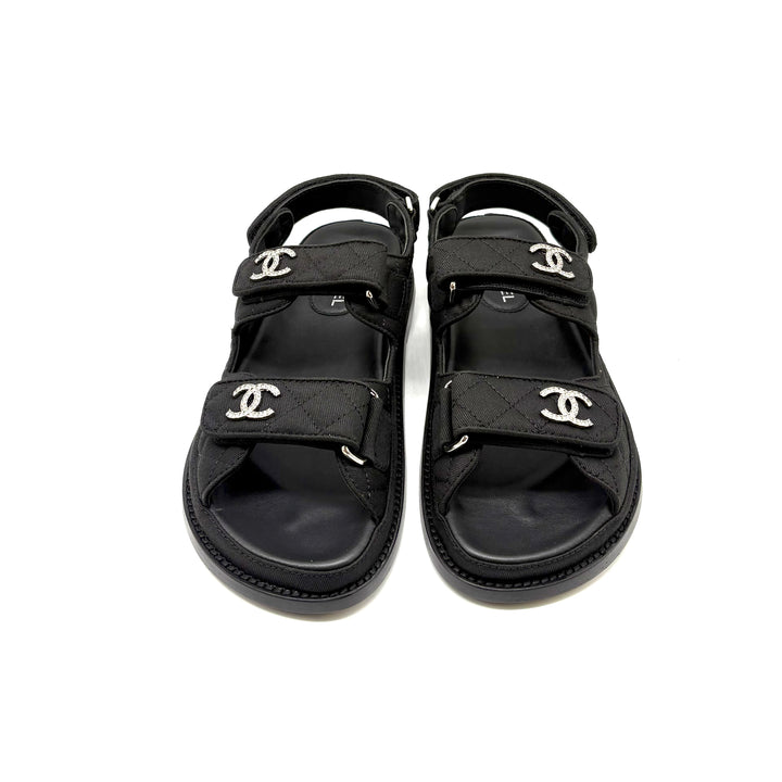 Chanel 2025 Canvas CC Logo Slides  CCSC