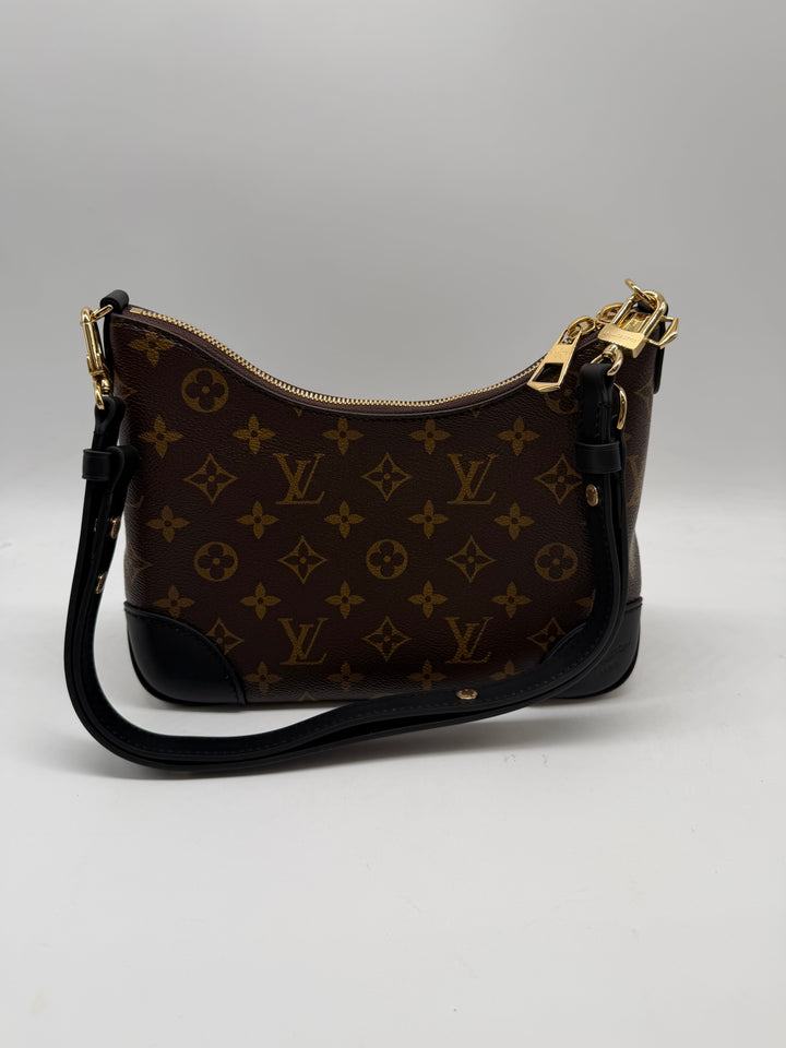 Louis Vuitton Classic Monogram Boulogne PM Black LV1133