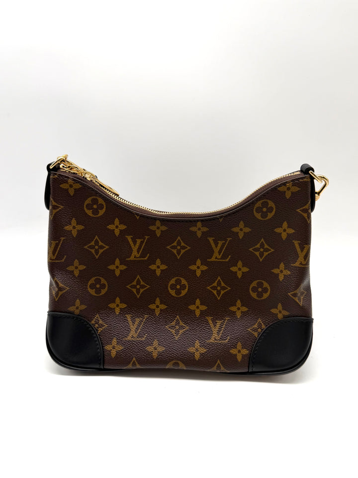 Louis Vuitton Classic Monogram Boulogne PM Black LV1133