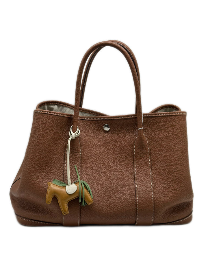 Hermes Garden Party Negonda Tote Bag Brown D HR28
