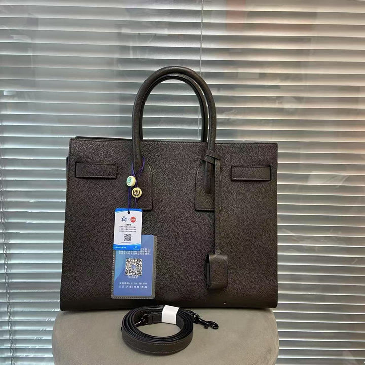 Saint Laurent Sac De Jour Medium Deep Sage