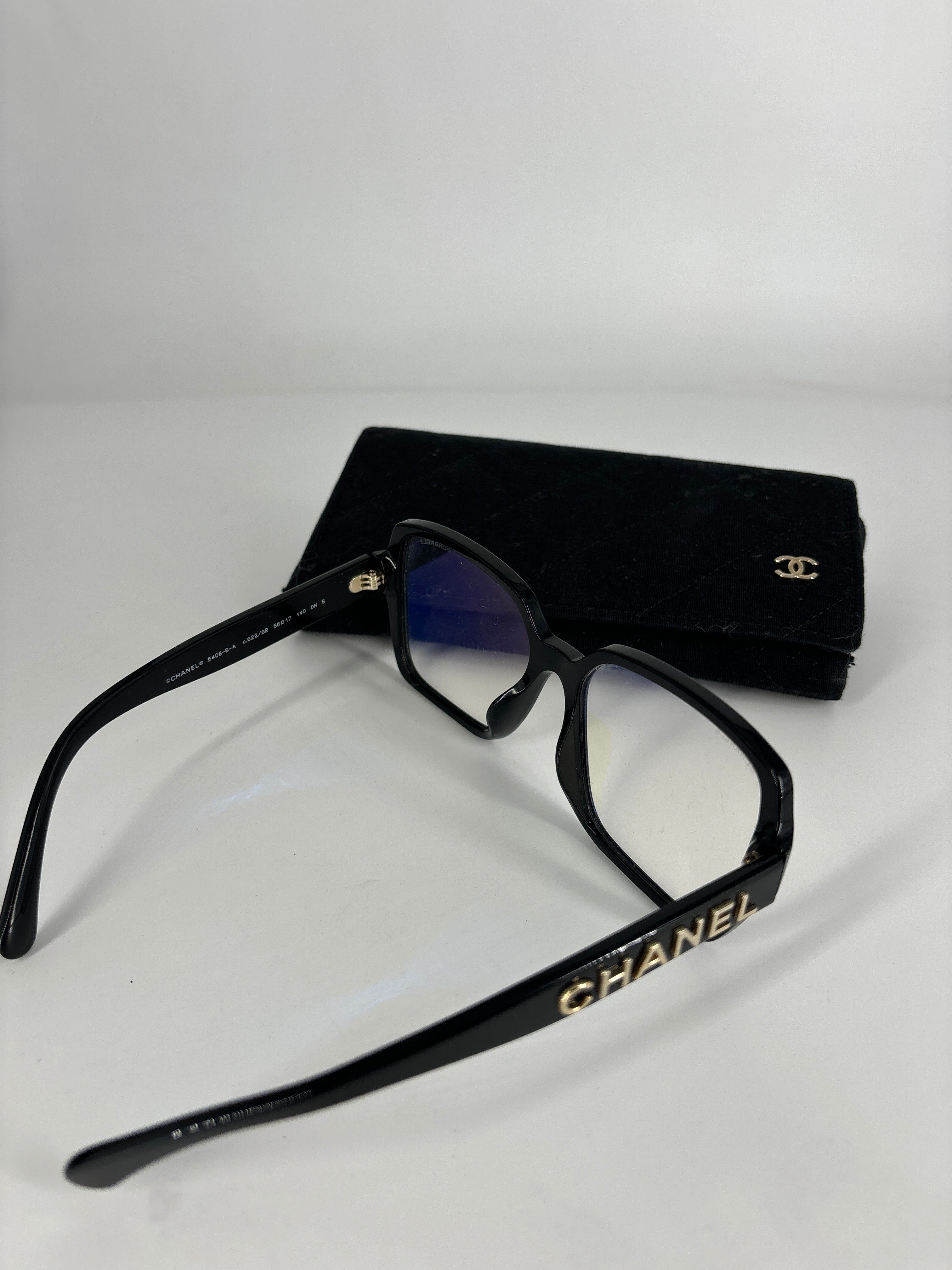 Chanel Black Frame Eye Glasses