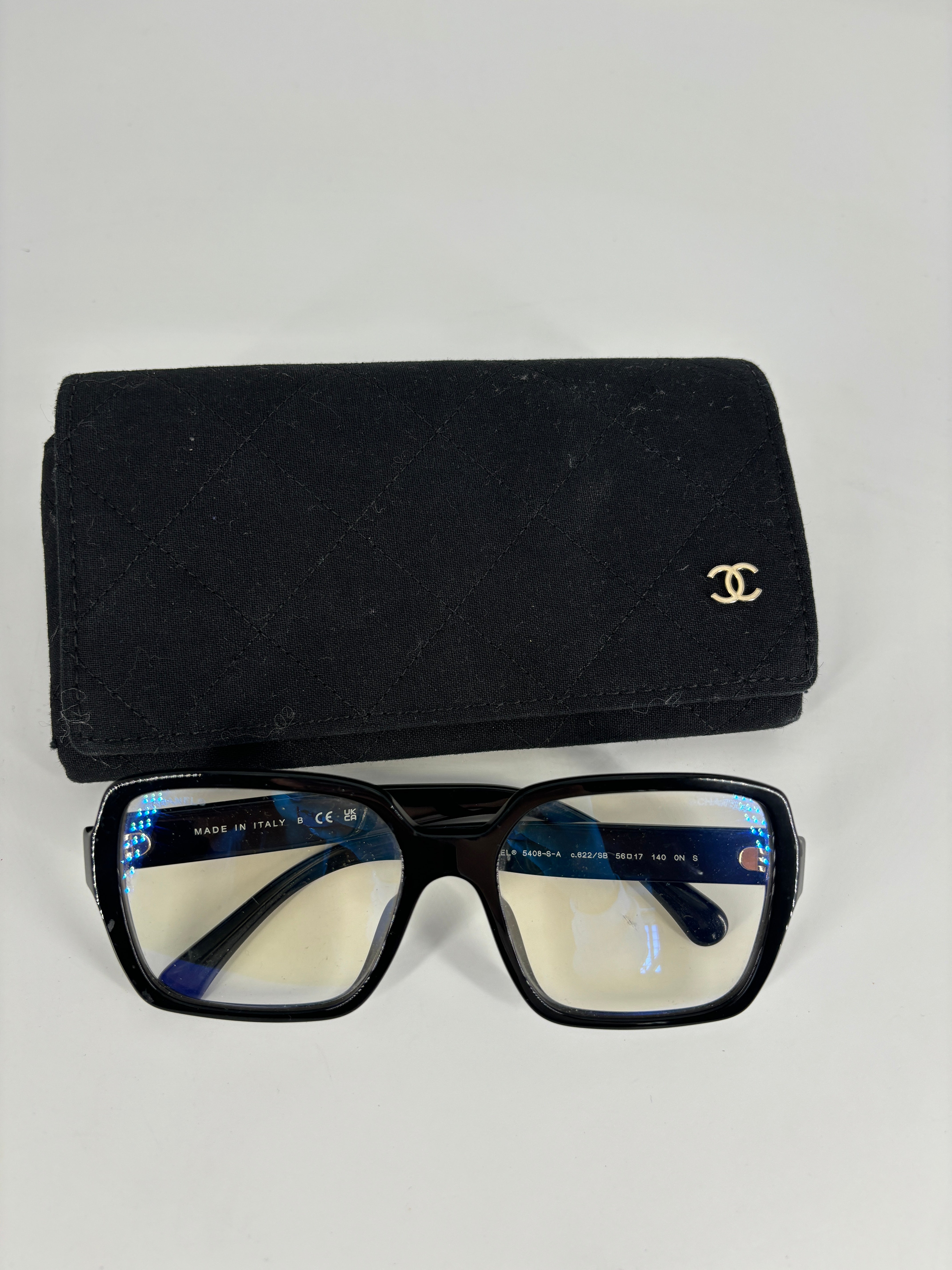 Chanel Black Frame Eye Glasses