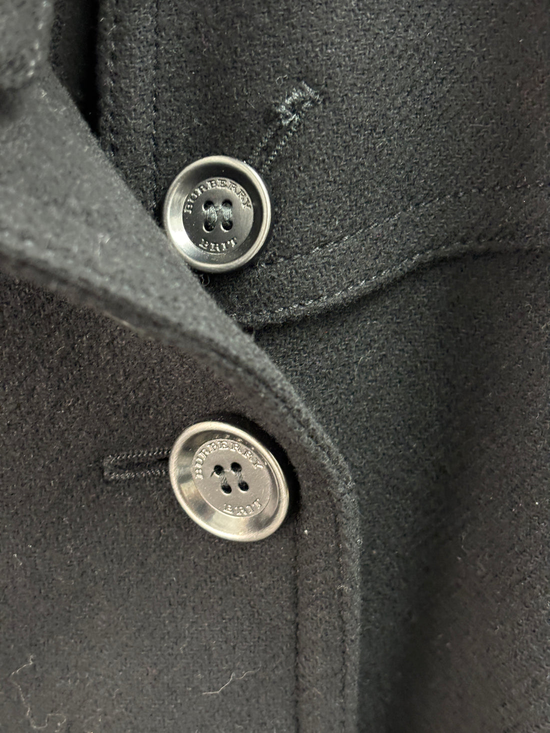 Burberry Black Coat