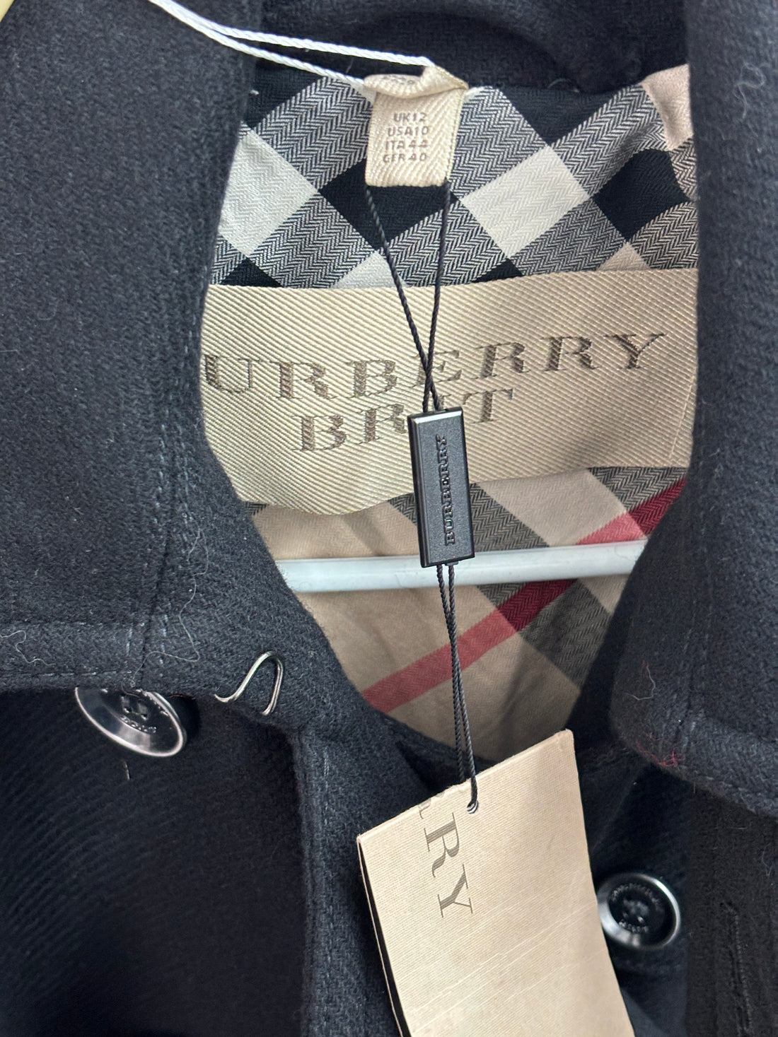 Burberry Black Coat