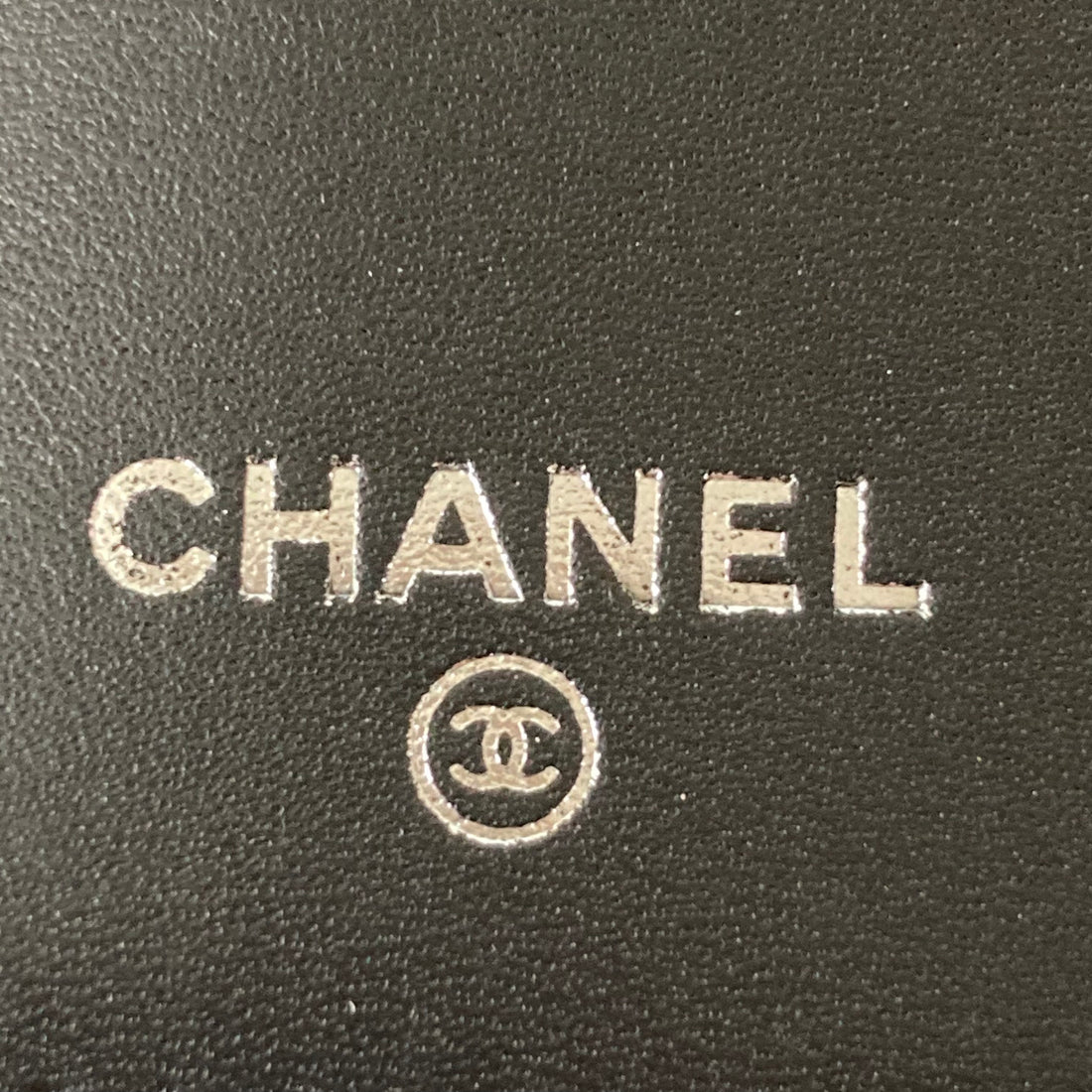 Chanel Patent Quilted Flap Wallet Black