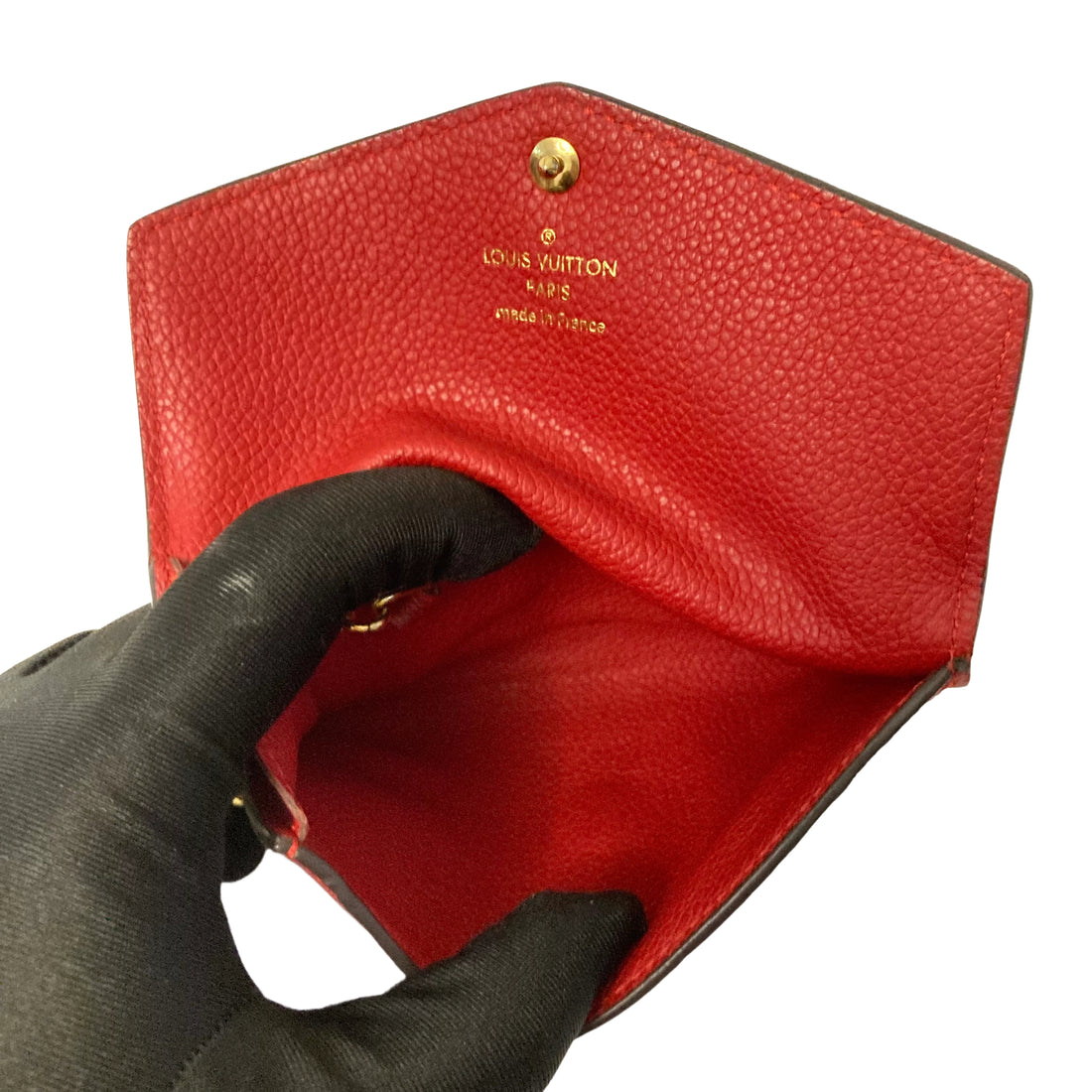 Louis Vuitton Cherry Empreinte Leather Key Pouch