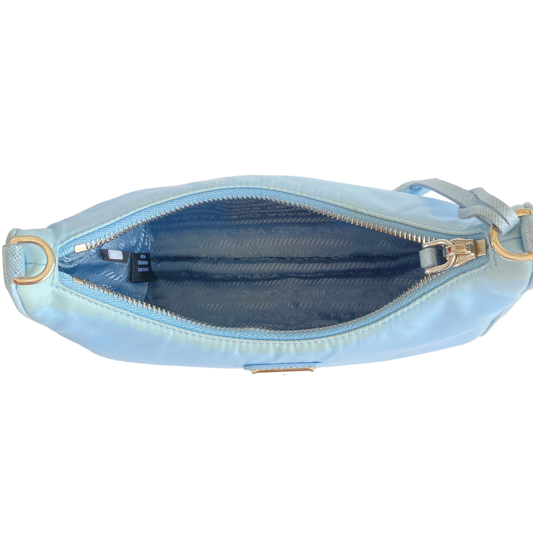 Prada Nylon Re-Edition Shoulder Bag Blue PR79