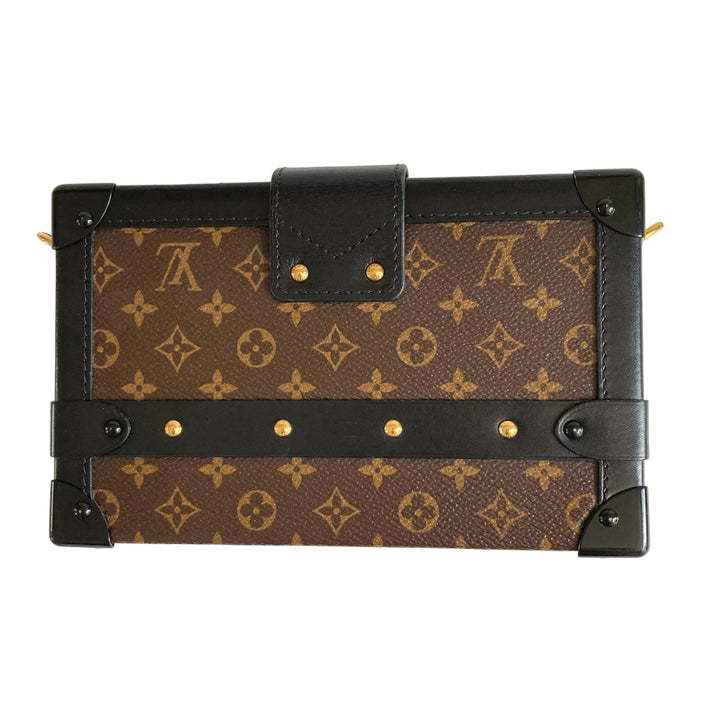 Louis Vuitton Classic Monogram Petite Malle Black LV950