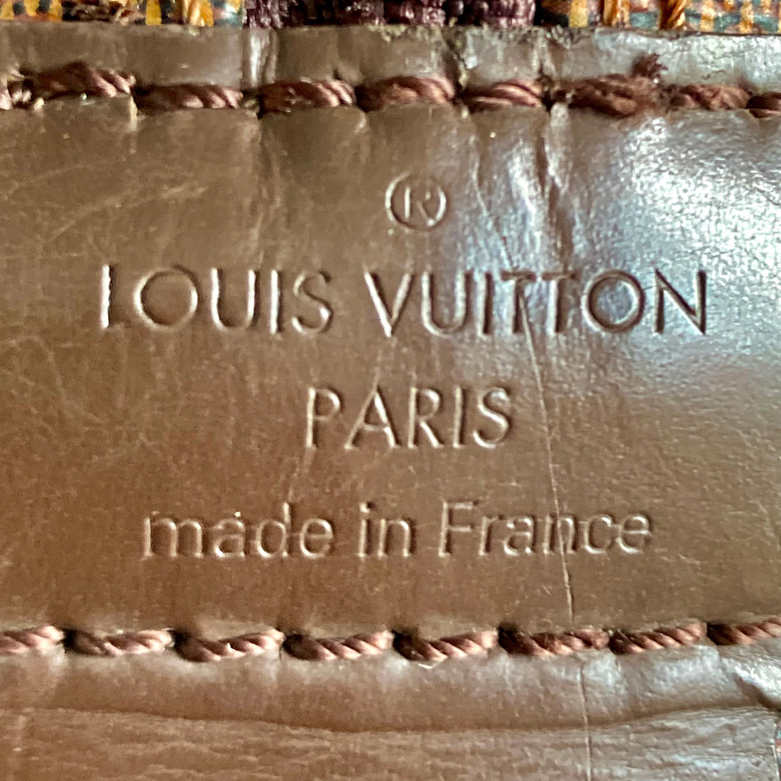 Louis Vuitton Damier Ebene Porte-Documents Voyage Brown
