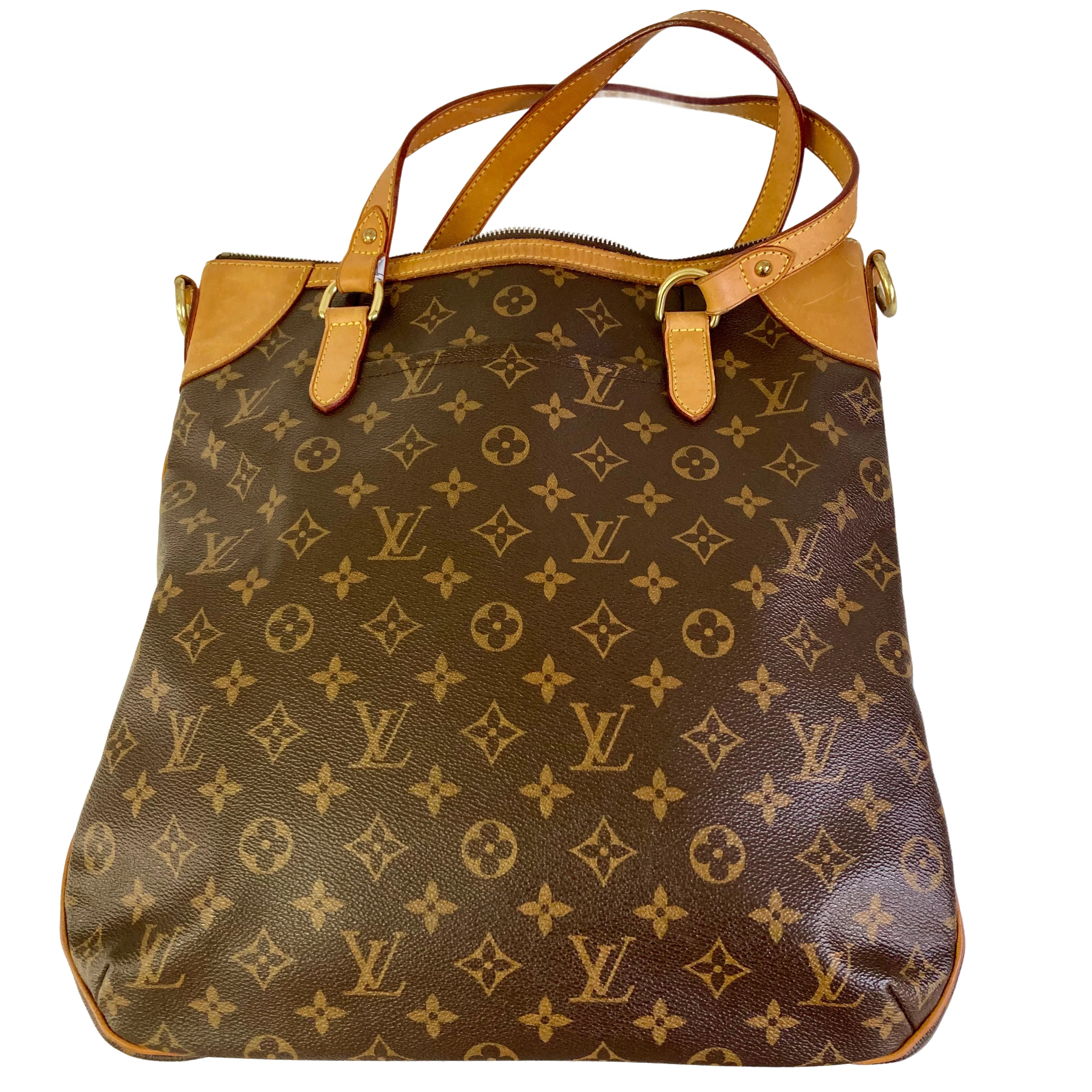 Louis Vuitton Monogram Canvas Sac Plat Tote Bag lv550
