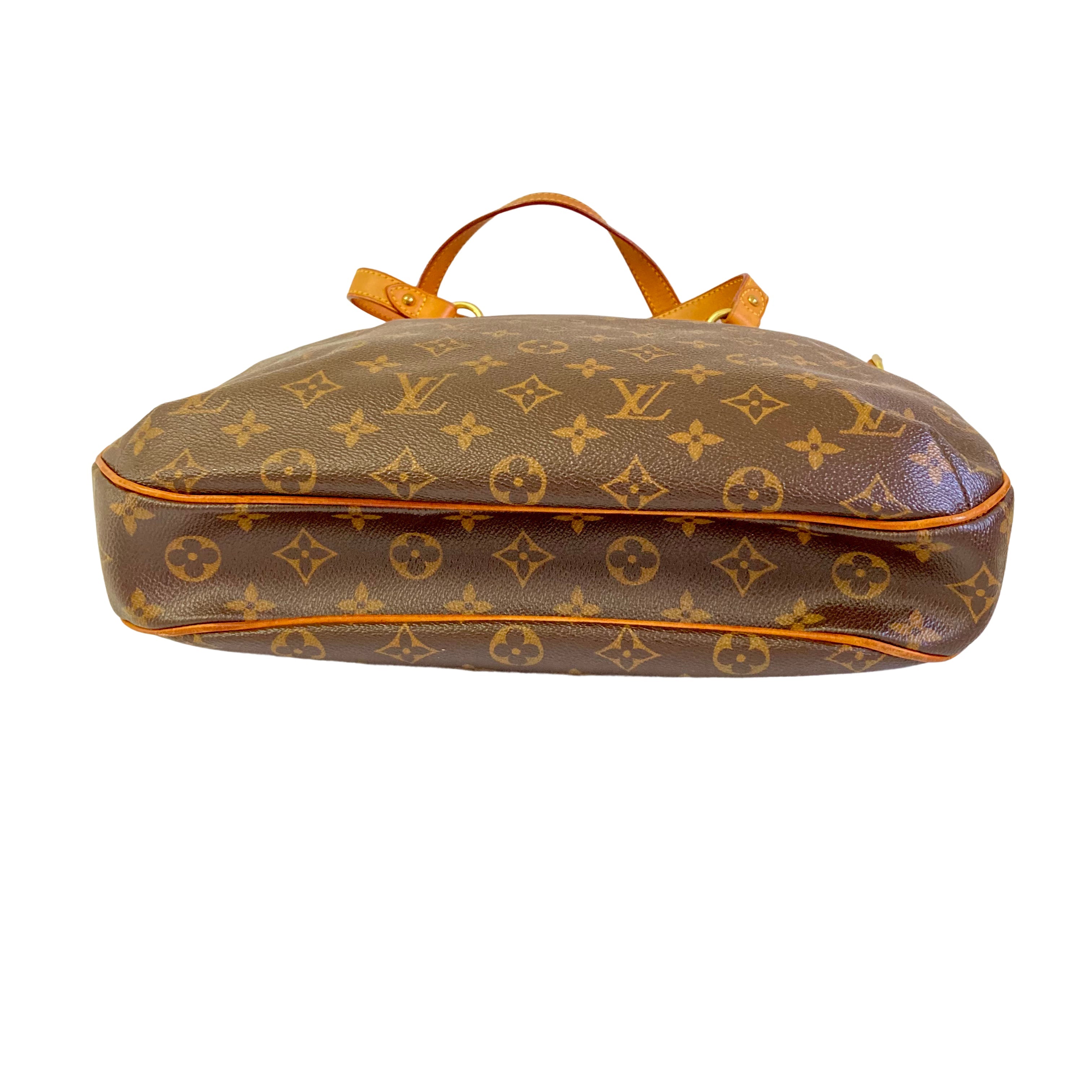 Louis Vuitton Monogram Canvas Sac Plat Tote Bag lv550