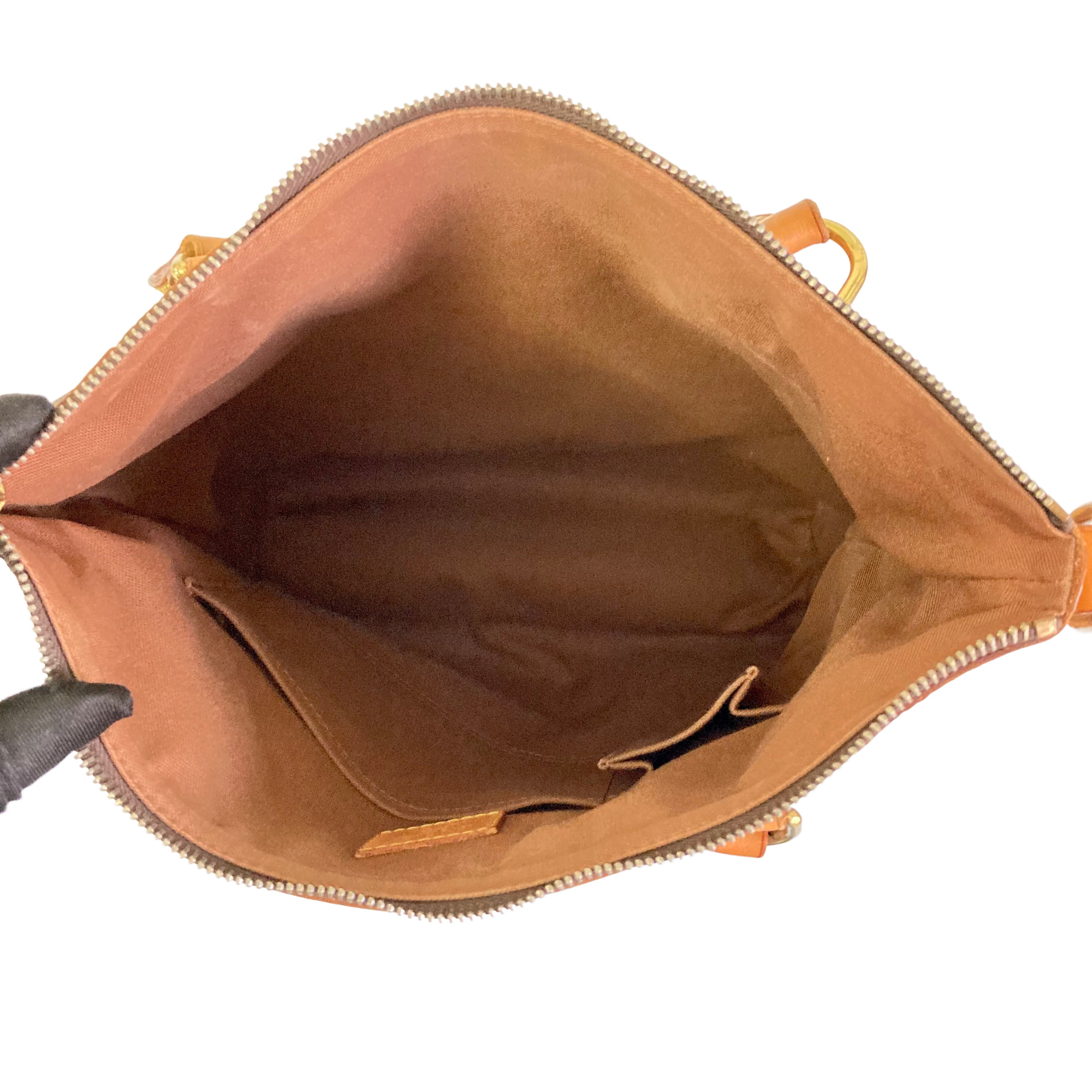 Louis Vuitton Monogram Canvas Sac Plat Tote Bag lv550