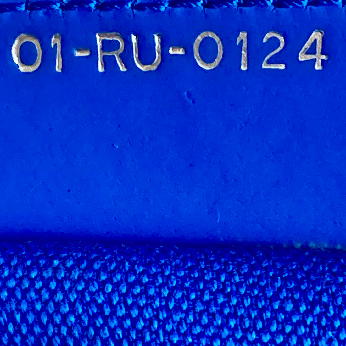Christian Dior Coated Canvas Cannage Medium Panarea Tote Blue