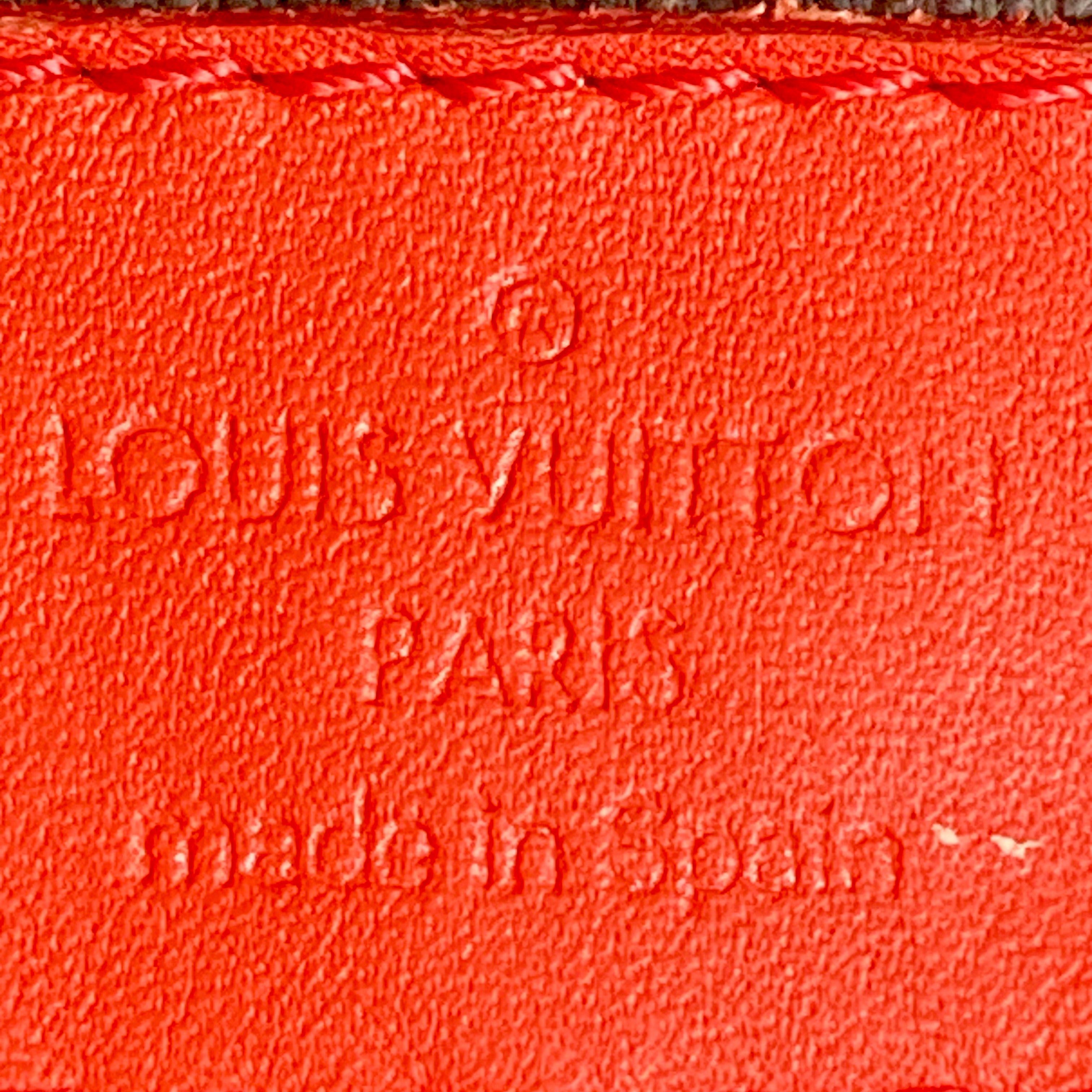 Louis Vuitton Damier Infini Tadao Tote (Red)