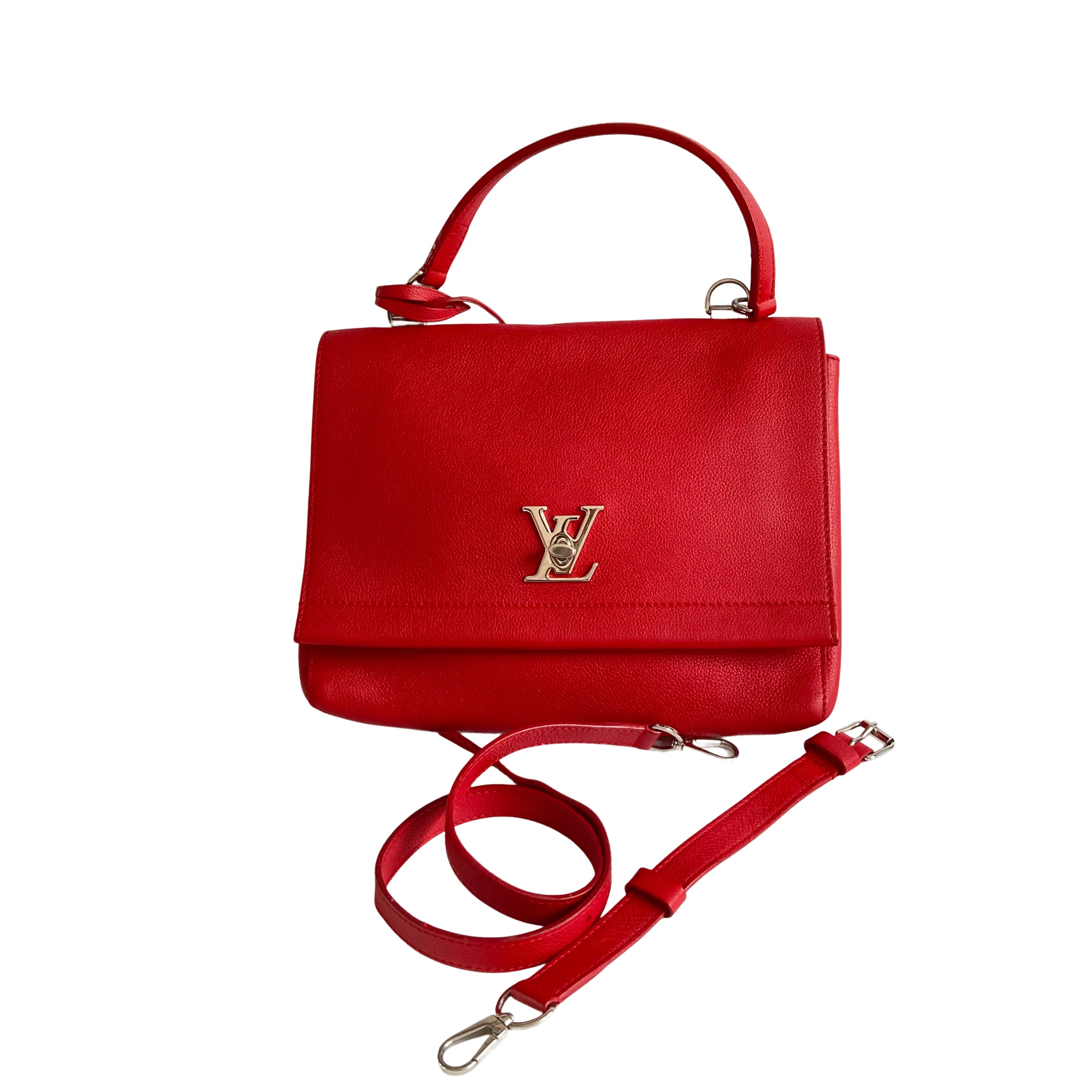 Louis Vuitton LockMe II BB Red