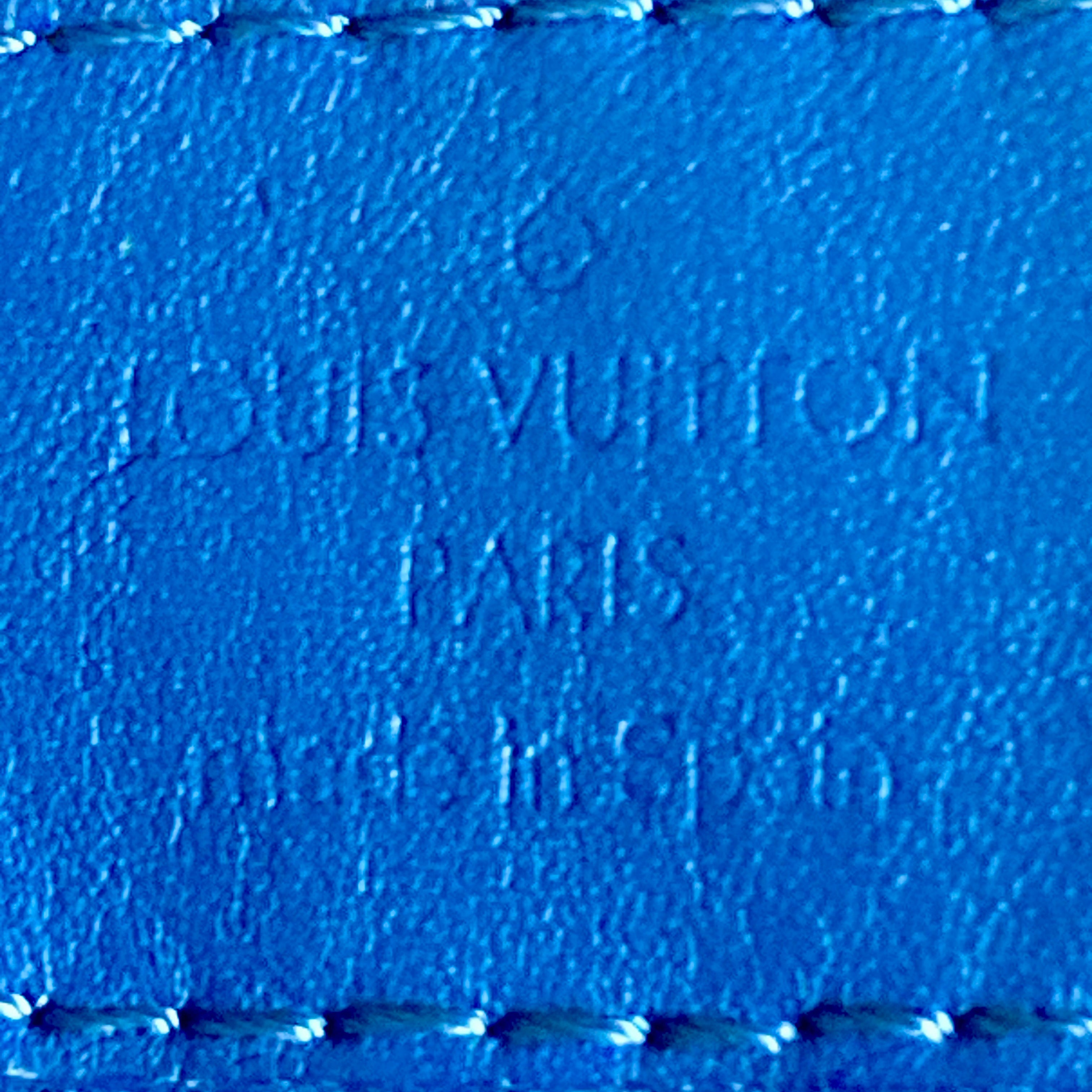 Louis Vuitton Damier Infini Briefcase / Porte-Documents Voyage Blue