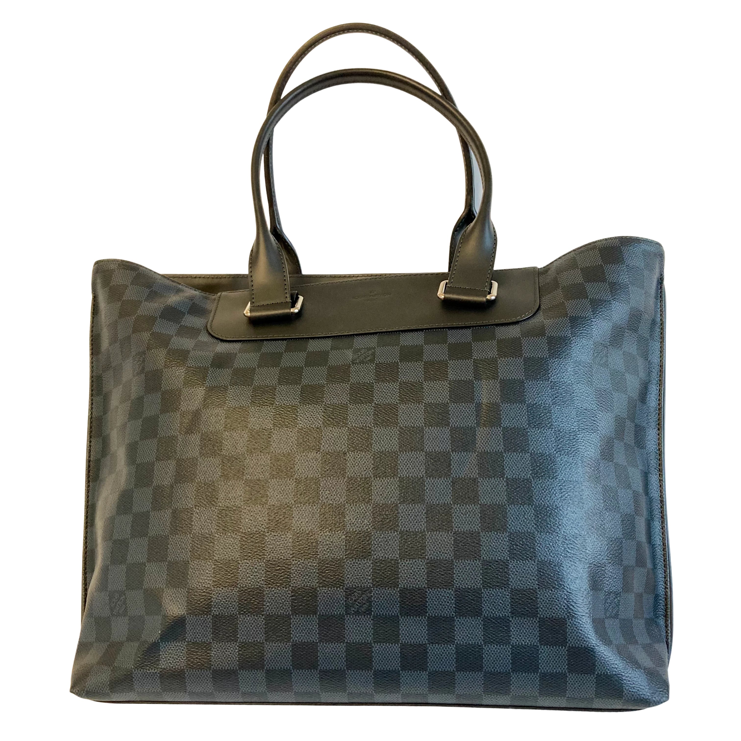 Louis Vuitton Damier Graphite Hippo Voyage Tote Bag