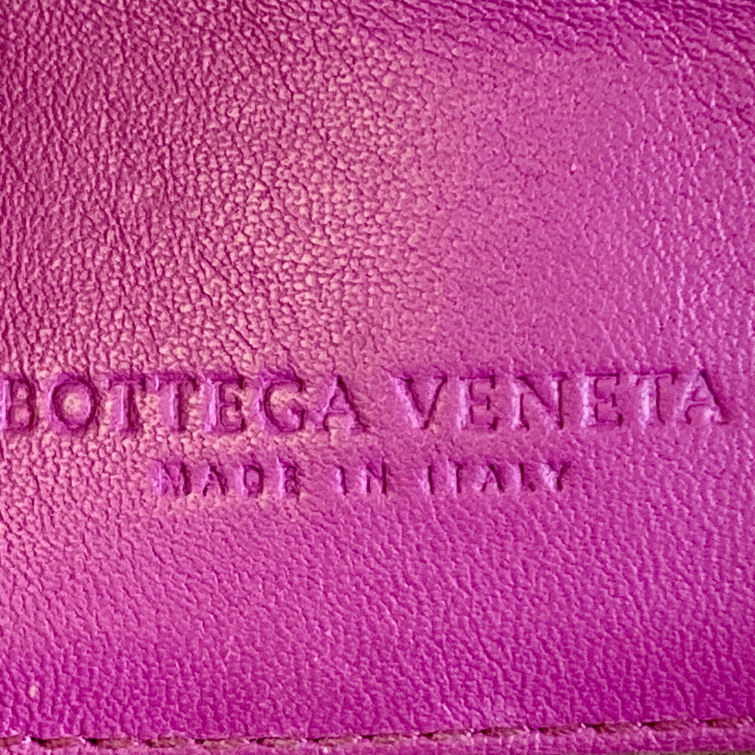 Bottega Veneta Intrecciato Chain Shoulder Bag Purple