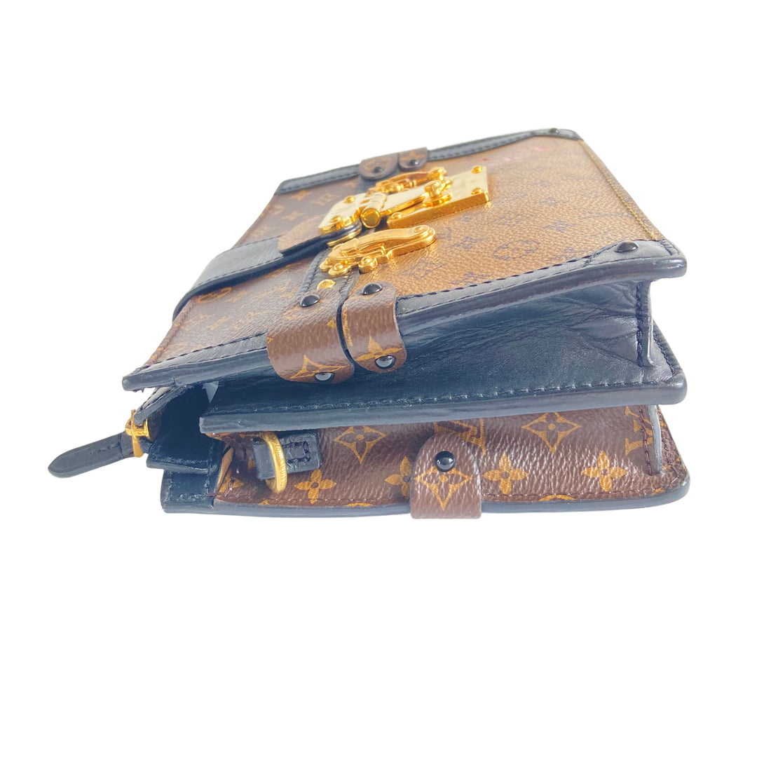 Louis Vuitton Trunk Clutch Reverse Monogram Canvas