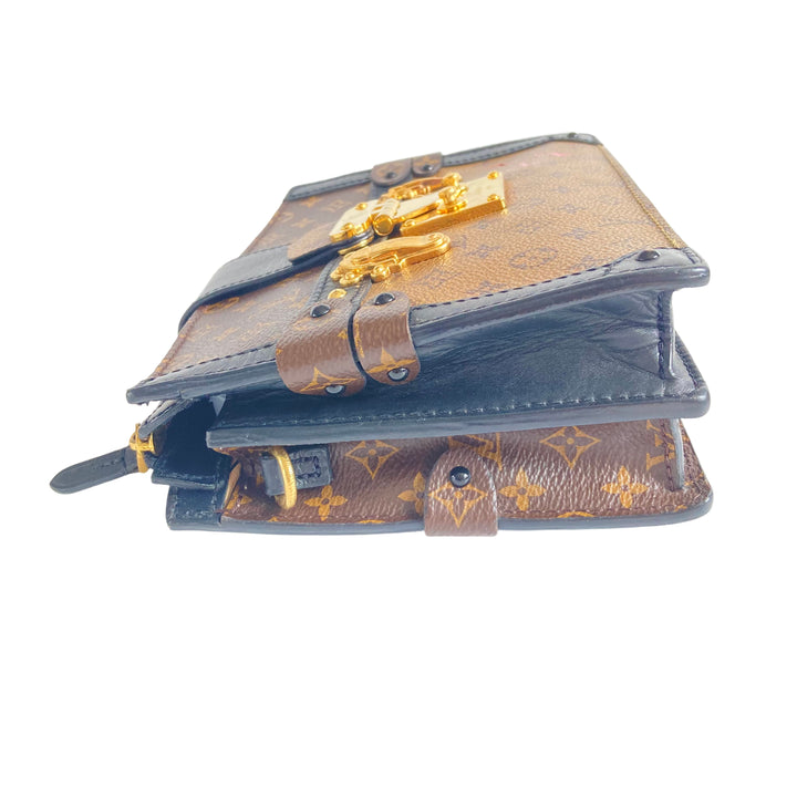 Louis Vuitton Trunk Clutch Reverse Monogram Canvas