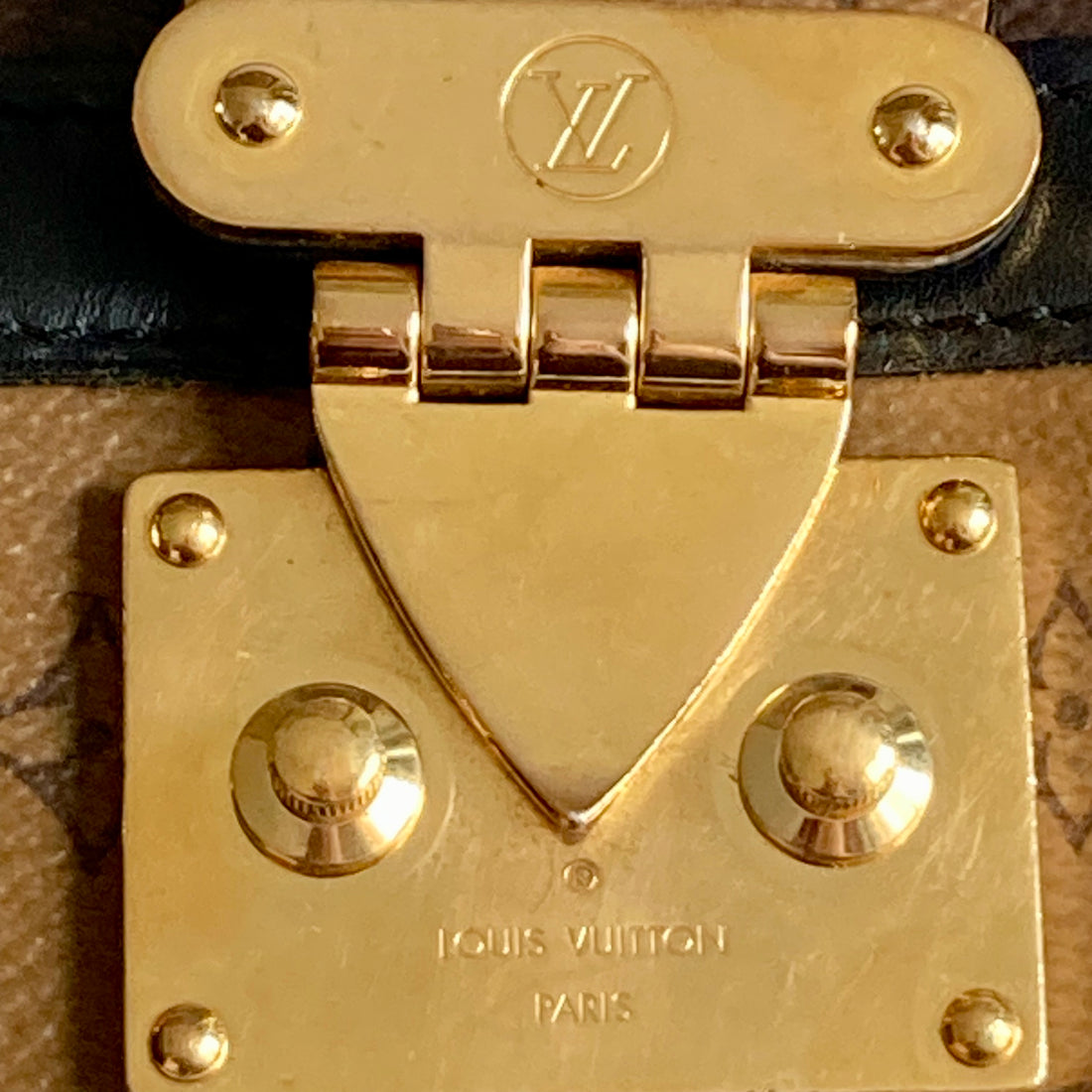 Louis Vuitton Trunk Clutch Reverse Monogram Canvas