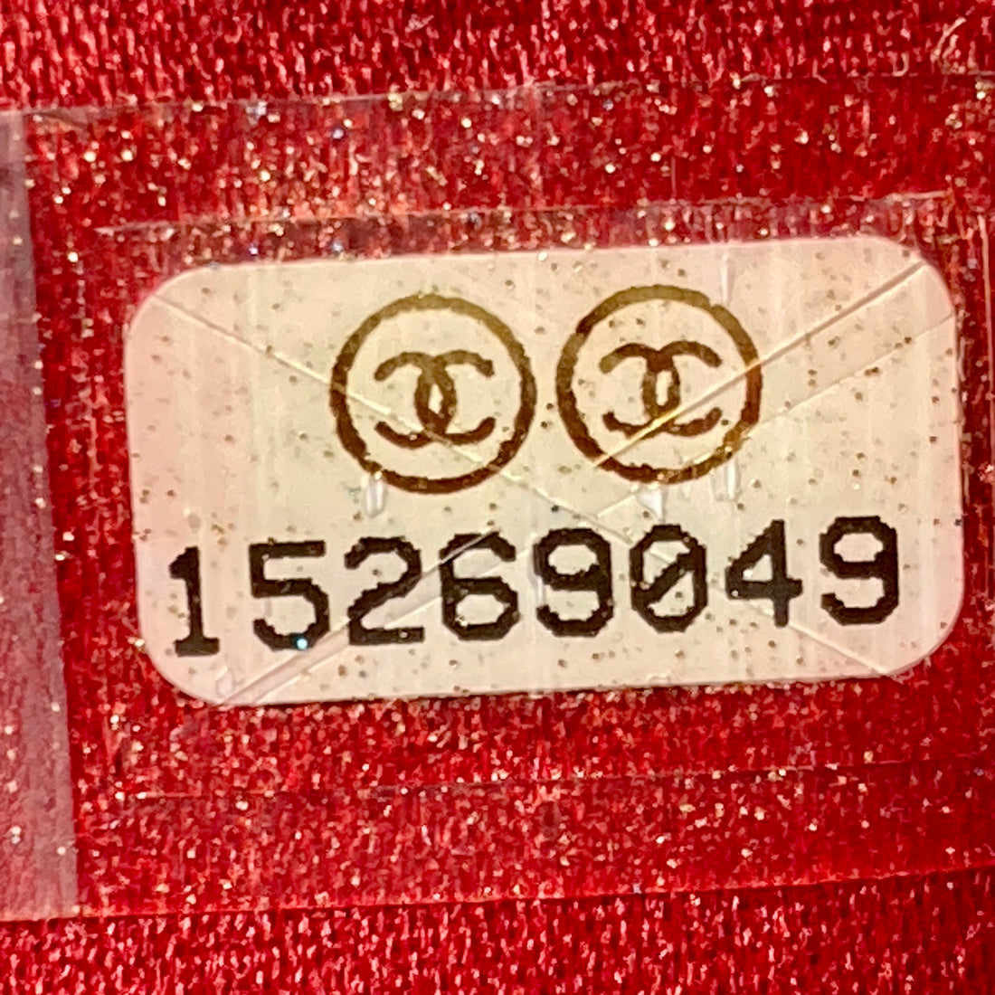 Chanel Camellia Embossed Flap Large Wallet Red