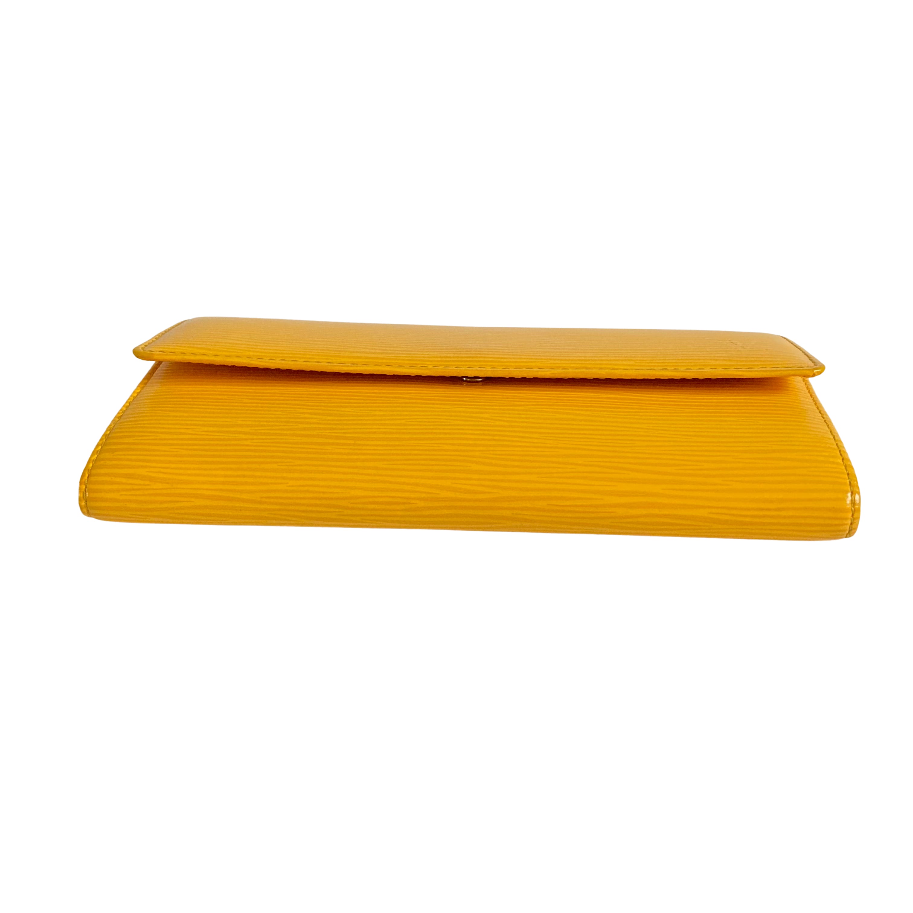Louis Vuitton Epi Long Wallet Bright Yellow