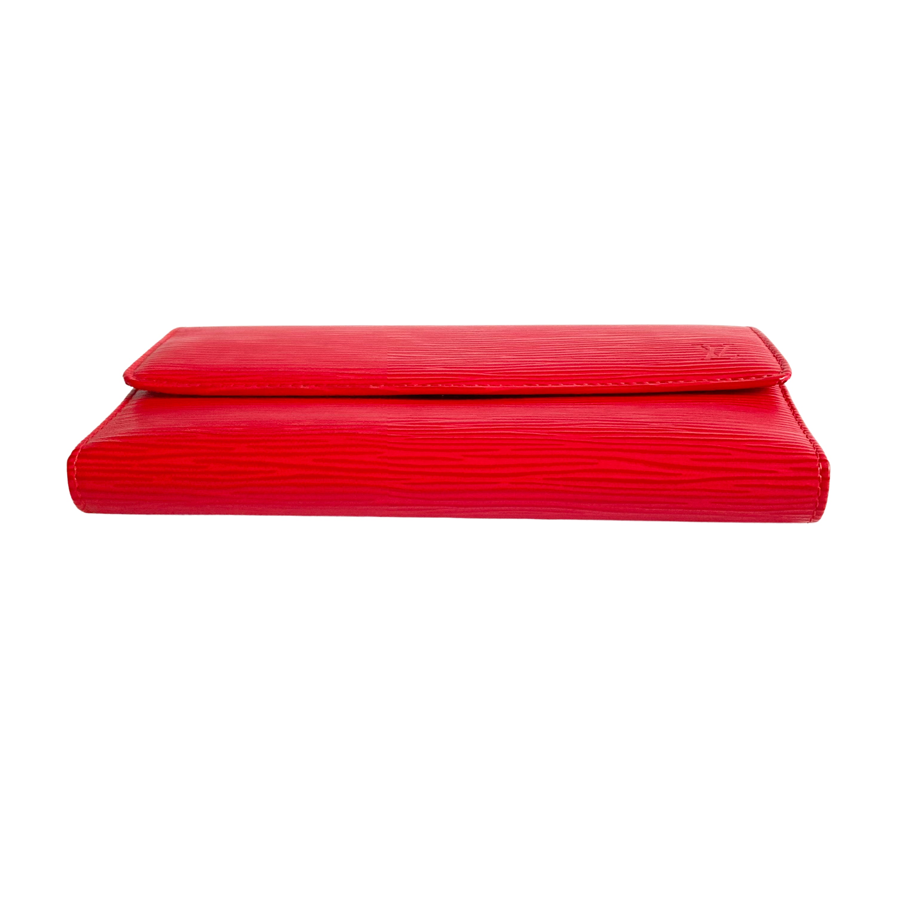 Louis Vuitton Epi Long Wallet Red