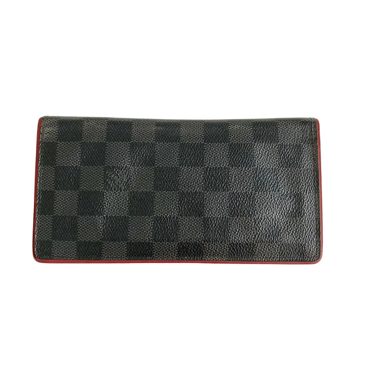 Louis Vuitton Damier Graphite Canvas Brazza Wallet