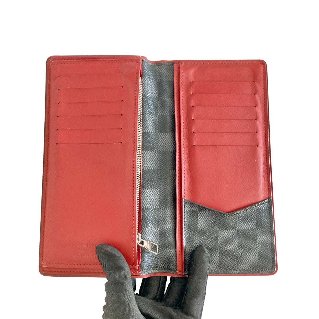 Louis Vuitton Damier Graphite Canvas Brazza Wallet
