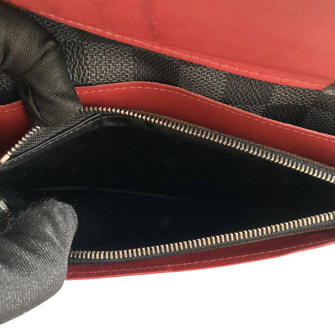 Louis Vuitton Damier Graphite Canvas Brazza Wallet