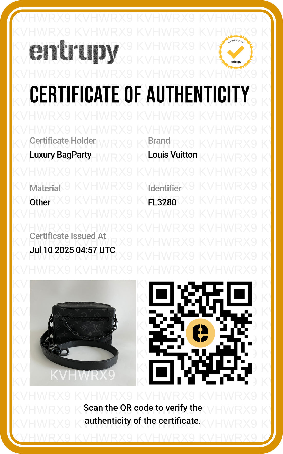 Louis Vuitton Mini Soft Trunk Monogram Eclipse