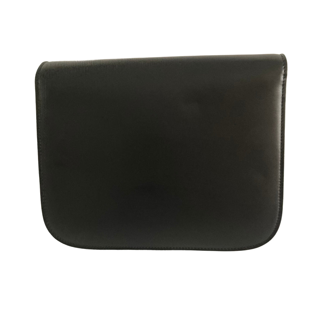Celine Box Calfskin Medium Classic Box Flap Black