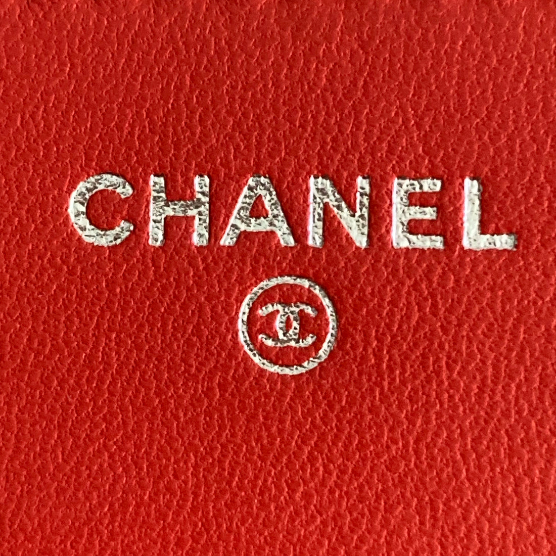 Chanel Lambskin Boy Wallet on Chain WOC Red (20***11)
