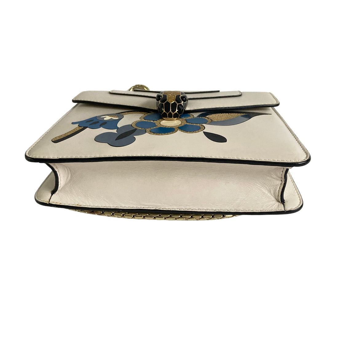 Bvgari Serpenti Forever Crossbody bag blue flower