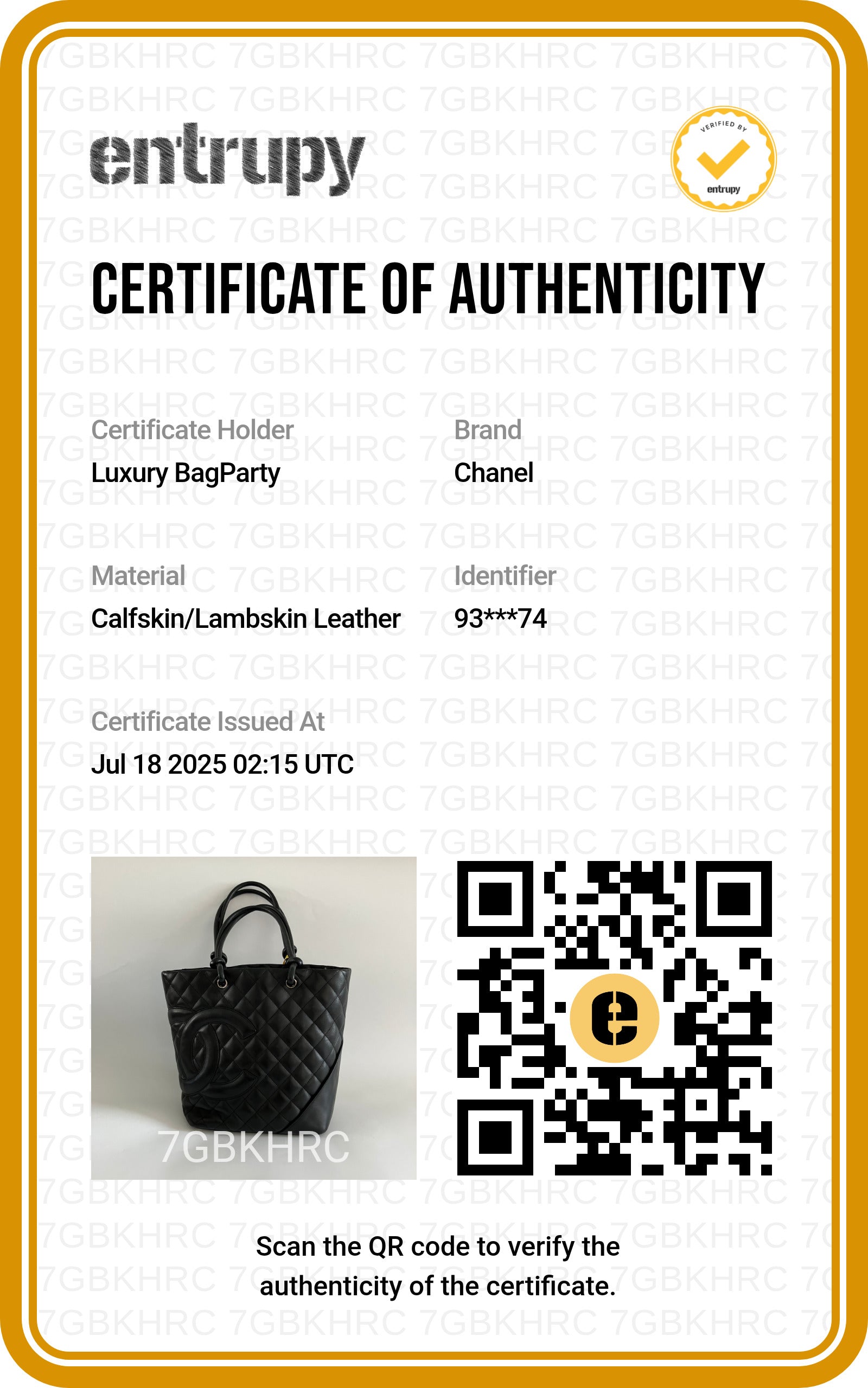 Chanel Medium Cambon Ligne Tote Black (93***74)