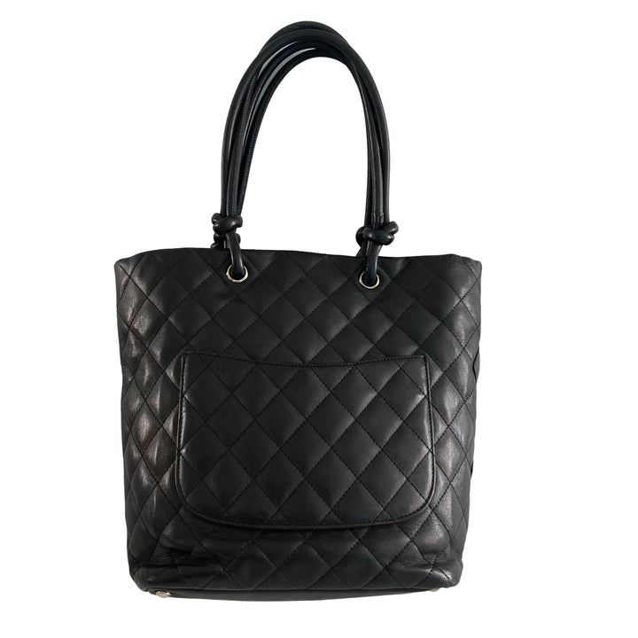 Chanel Medium Cambon Ligne Tote Black (93***74)