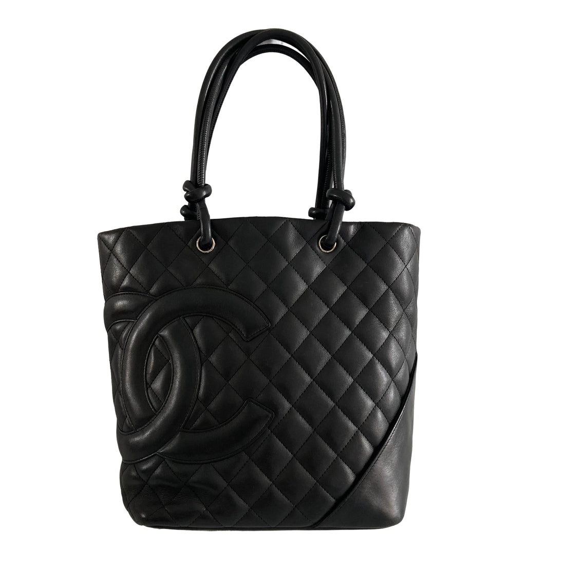 Chanel Medium Cambon Ligne Tote Black (93***74)