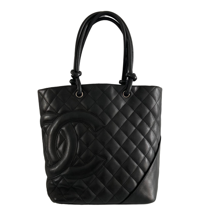 Chanel Medium Cambon Ligne Tote Black (93***74)