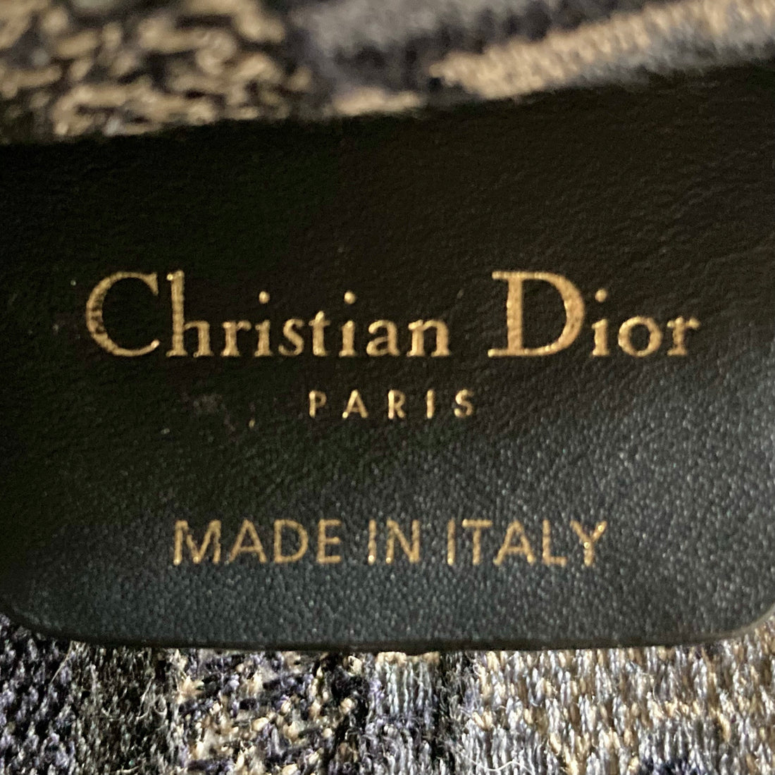 Christian Dior Booktote Mini Blue Oblique (50-MA-0260)