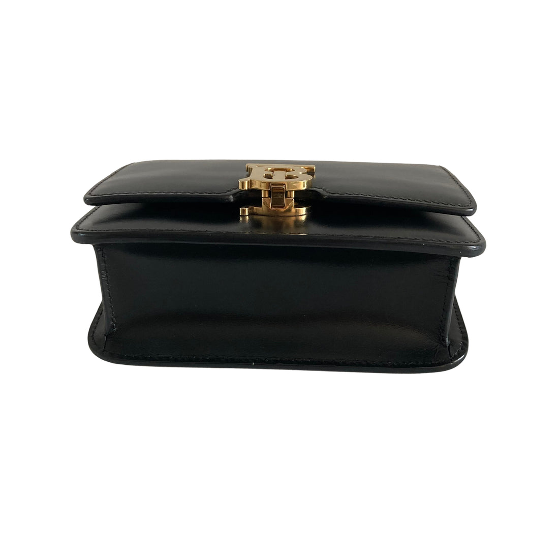 Burberry Small Flap Black Bag