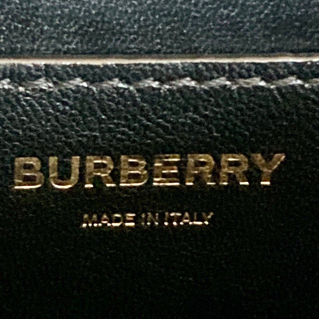Burberry Small Flap Black Bag