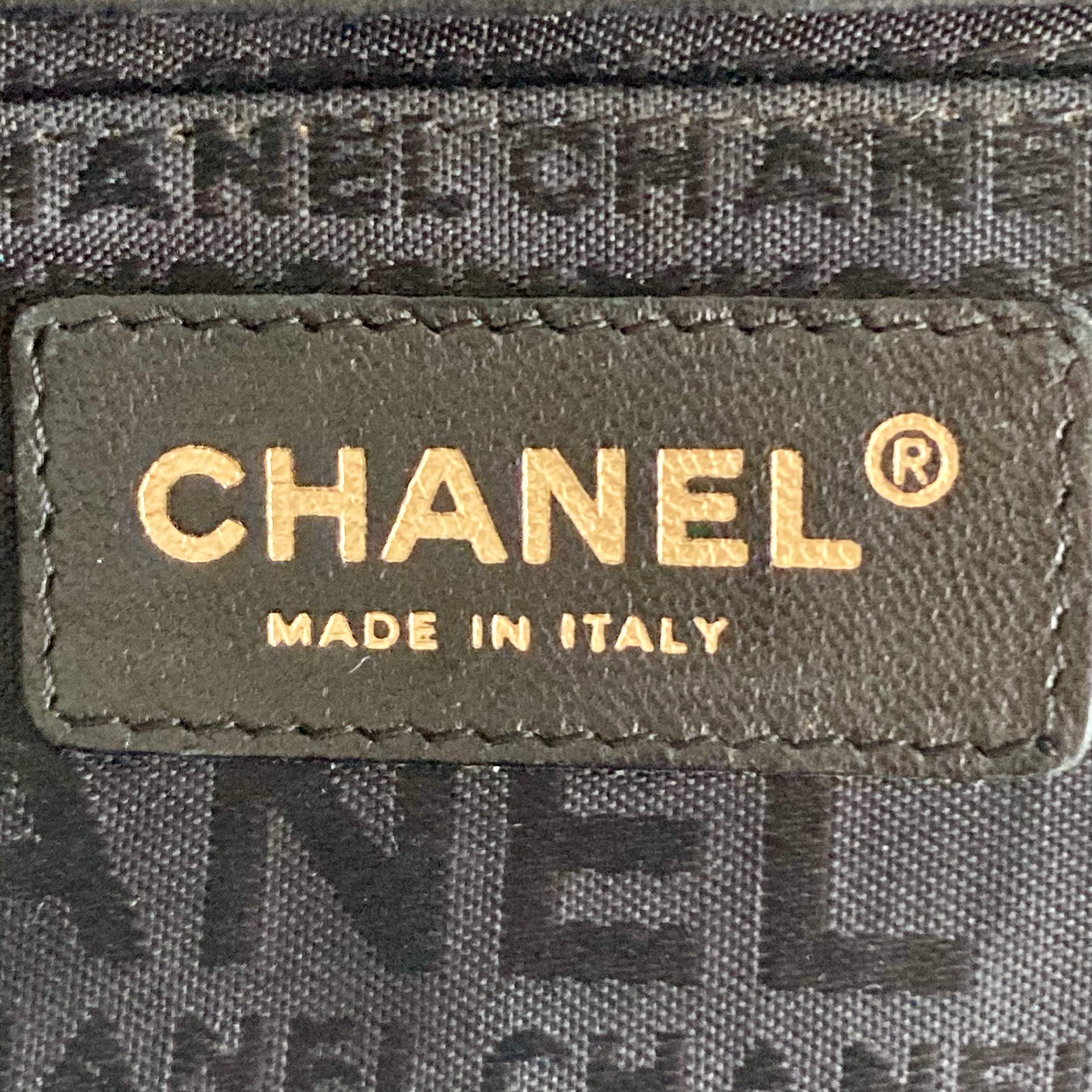 Chanel Lambskin Quilted Mini Chocolate Bar Camellia Flap Black