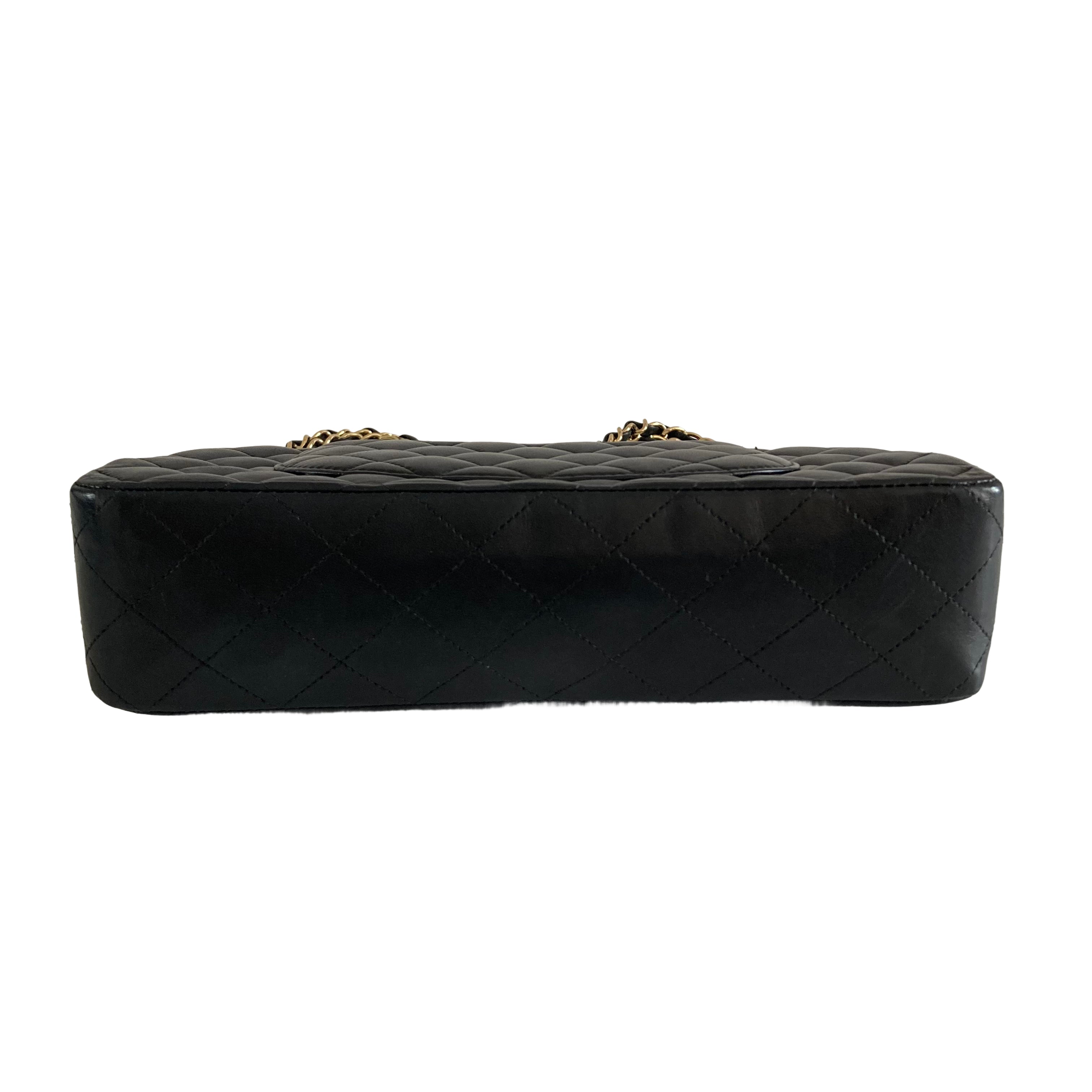 Chanel Quilted Lambskin Double Flap Small GHW (16 Series)