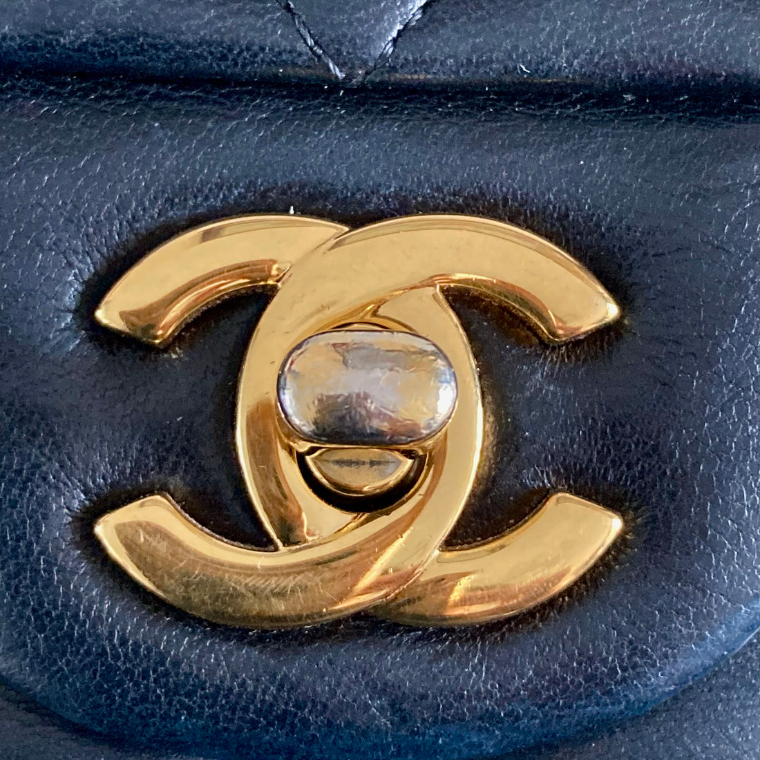 Chanel Quilted Lambskin Double Flap Small GHW (16 Series)