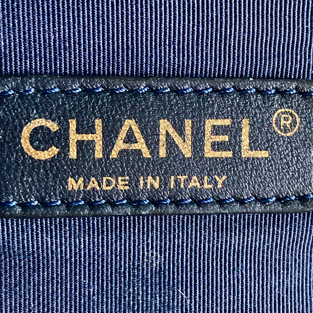 Chanel Lambskin Embossed Medium Boy Cube Flap Cream (18***01)